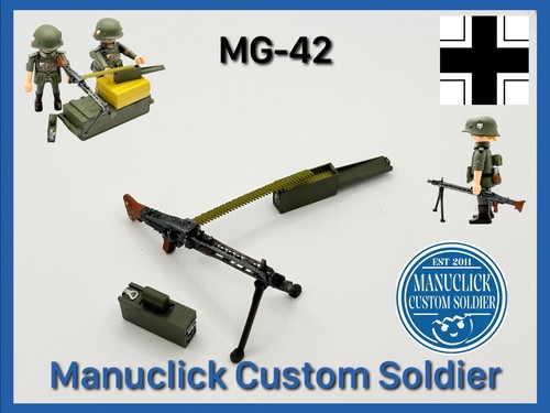 Playmobil custom ww2 mg42 - custom,