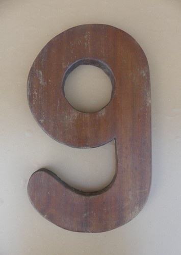 Ancienne lettre enseigne g - ancienne, "g"
