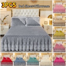 3PCS Dentelle Ruffle Lit Jupe