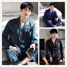 Hommes Satin Faux Soie