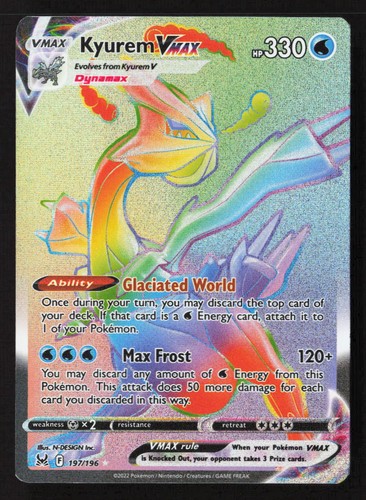 Kyurem vmax secret - vmax, (secret)