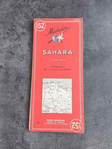 Carte michelin 152 sahara - 152,