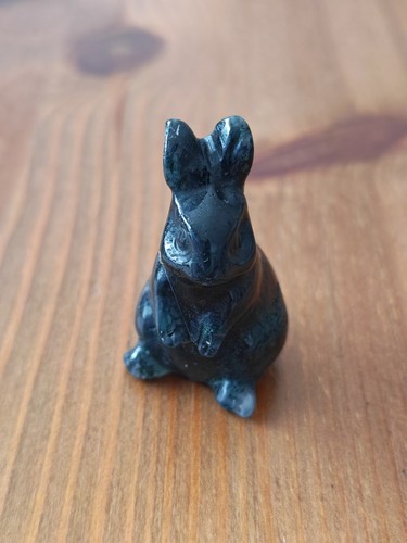 Statuette lapin agate - lapin, en