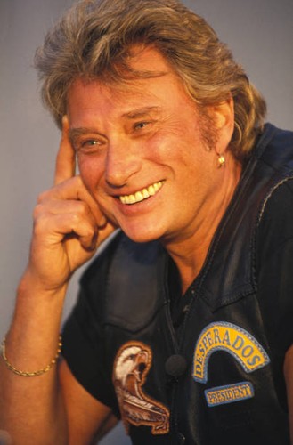 Johnny hallyday during the - during,