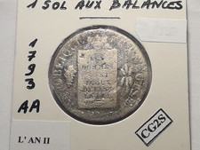 Sol aux Balances 1793 AA L'AN