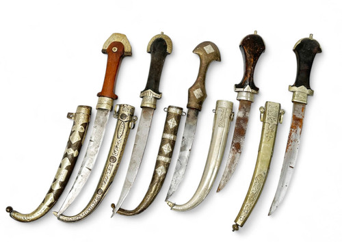 Set five moroccan koummya - moroccan,