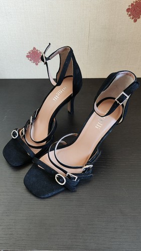 Sandales talon daim - sandales,