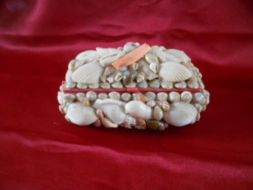 Ancien coffret bijoux - à,