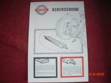 ANCIEN   PROSPECTUS    PUBLICITAIRE   BARRES  ATTELAGE  ABK  ALFRED BILSTEIN   D