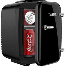 Tiastar Mini Frigo Portable, 4 Litres /6 Boîtes Boissons & Soin de la peau Mini