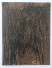 Maria Helena VIEIRA DA SILVA, Brune, 1962. Lithographie originale Mourlot