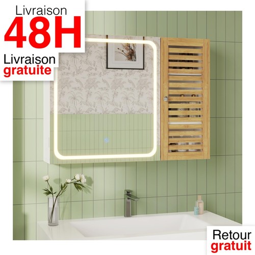 Armoire murale salle bain - salle,