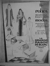 PUBLICITÉ 1925 LA GRANDE