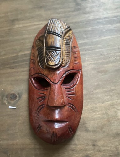 Masque artisanal tahiti tiki - artisanal,