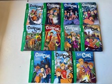 lot 11 livres Le CLUB des CINQ - collection la BIBLIOTHEQUE Verte