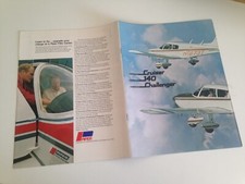 Catalogue brochure avion PIPER aircraft  CHEROKEE CRUISER 140 CHA LLENGER C25