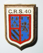 INSIGNE C.R.S. 40 - PLOMBIERES