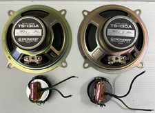 Hauts-parleurs voiture : 2 HP PIONEER TS-130A + 2 tweeters