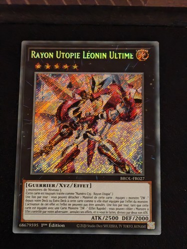 Carte rayon utopie - yu-gi-oh,