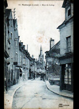 MONTARGIS (45) COMMERCE EPICERIE ambulant & BAR-TABAC / Rue de LOING vers 1930