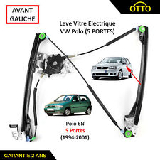 Mecanisme leve vitre electrique avant gauche pour Polo 6N 6N1 6N2 de 1994 à 1999