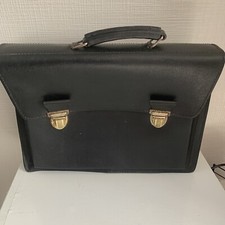 CARTABLE SACCOCHE EN CUIR ANNEES 60 INUSABLE VU LA QUALITE