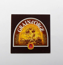 Sous bock  bière Grain d'Orge Orpal bière blonde des Flandres