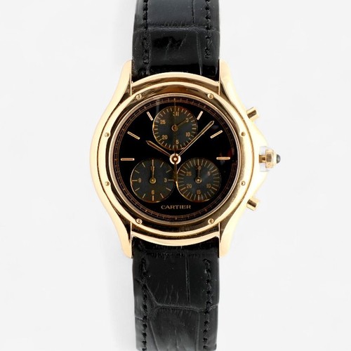 Cartier cougar chrono gold - chrono,