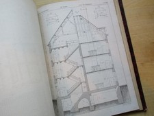 COURS CONSTRUCTIONS ECOLE ARTILLERIE & GENIE ATLAS ARDANT 31 PLAN ARCHITECTURE