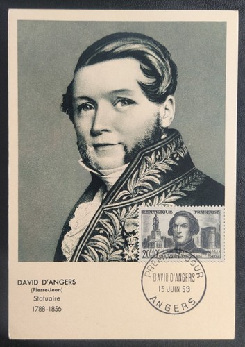 Carte premier jour 1959 - 1959, timbre