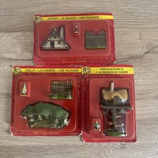Lot 3 Figurines Le Village D’asterix - Neuf - Astérix, Obélix Et Abraracourcix