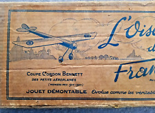 1920's - JOUET TRES ANCIEN - AVION DEMONTABLE "L'OISEAU DE FRANCE" - Aviation