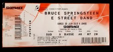 ticket billet unused place concert BRUCE SPRINGSTEEN 2013 PARIS Stade de France