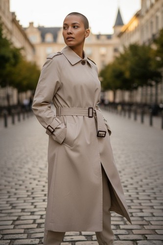 Femmes trenchcoat manteau - trenchcoat,
