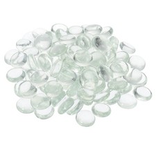 100Pcs Billes De Verre Plates