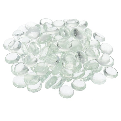 100pcs billes verre plates - billes,