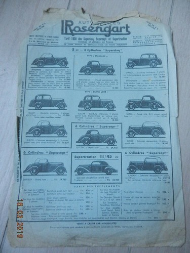 Catalogue automobiles - catalogue, l