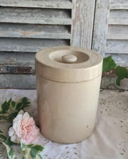 ANCIEN POT A MOUTARDE EN GRES