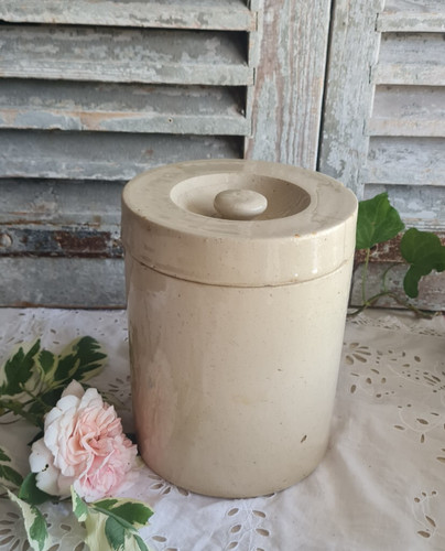 Ancien pot moutarde - ancien, en