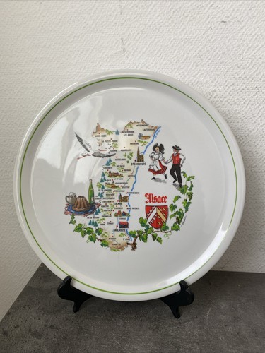 Ancien plat gâteau plateau - ancien,
