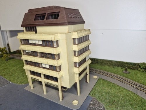 Maquette immeuble avec - maquette,
