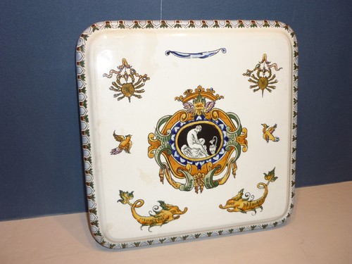 Dessous plat faïence de - de,