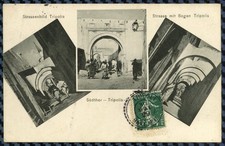 Bureau français à l'étranger de TRIPOLI BARBARIE - CPA pour MONTAUBAN - 1909