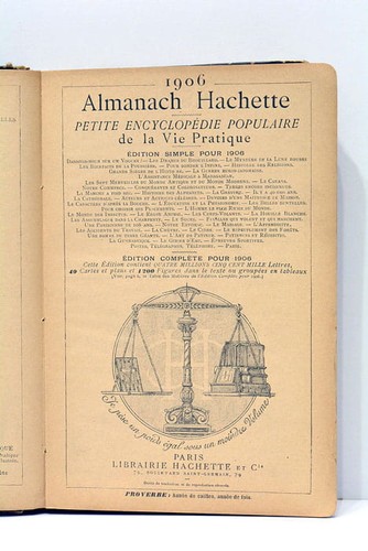 Almanach hachette petite - almanach,
