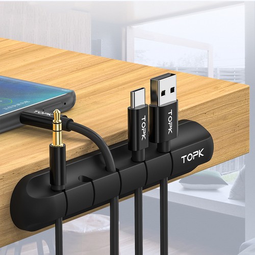 Organisateur câbles usb en - câbles,