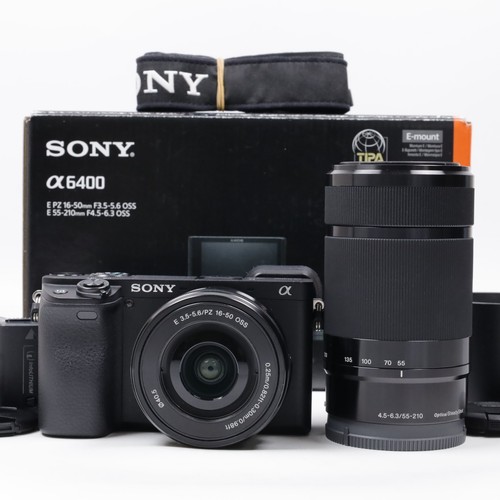 Sony a6400 ilce 6400y - ilce-6400y(b), w/