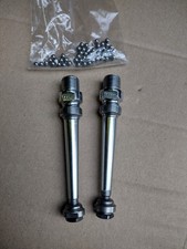 Pair Of CAMPAGNOLO RECORD / NUOVO RECORD Pedals Spindles Axes French...