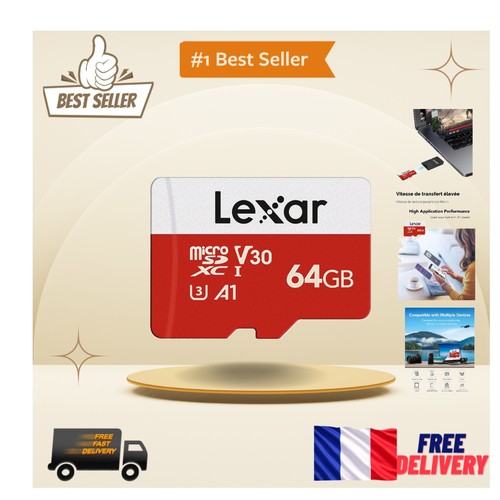 Carte mémoire micro lexar - mémoire,