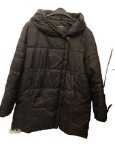 Doudoune noire femme mi-longue