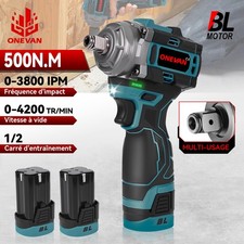 Clé à Choc Sans Fil  1/2"